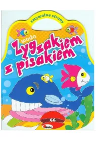 Zygzakiem z pisakiem 4 Woda. Kolorowanka (zmywalne strony)