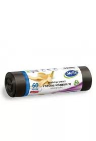 Stella Worki na mieci ekologiczne 60L ztam cigajc 10 szt.