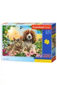 Puzzle 200 el. B-222247 Best Pals Castorland