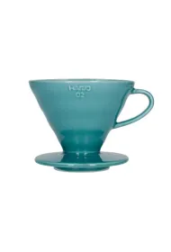 Hario Ceramiczny Drip V60-02 Turkusowy |VDC-02-TQ-UEX|