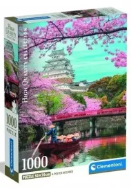 Puzzle 1000 el. Himeji Castle In Spring Clementoni