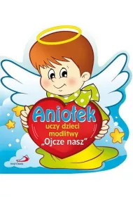 Anio�ek uczy dzieci modlitwy "Ojcze nasz"