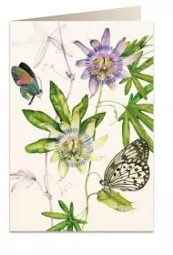 Tassotti Karnet B6 + koperta 6089 Passiflora