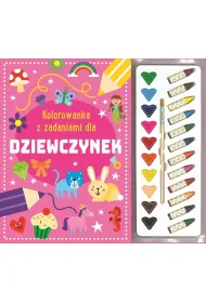 Kolorowanka z zadaniami dla dziewczynek