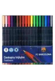 Astra Cienkopisy tr�jk�tne 0,4 mm FC Barcelona 18kol
