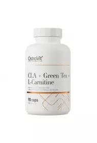 OstroVit CLA + Zielona Herbata + L-Karnityna suplement diety 90 kaps.