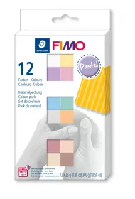 Staedtler Fimo Masa plastyczna termoutwardzalna Soft Pastel 12x25g 12 szt.