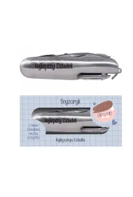 Be-Happy Gifts Scyzoryk multitool - Najlepszy Dziadek