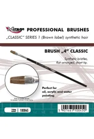 P�dzelek p�aski high quality classic rozm 4