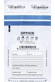 Office Products Koperta bezpieczna bia�a 150x220mm 50 szt