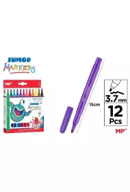 Mp Main Paper Flamastry Jumbo 12 kolor�w