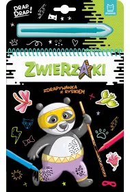 Zwierzaki. Zdrapywanka z rysikiem