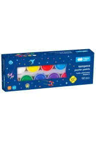 Farby plakatowe Pixi Planet 12 kolorw Happy Color