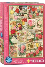 Puzzle 1000 el. Rose Seed Catalog Covers Eurographics