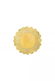 PartyDeco Podk�adki pod talerze z�ote ok. 35,5cm 50 szt.