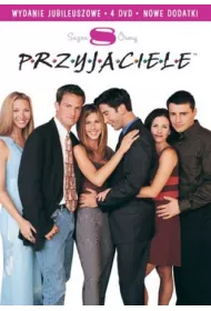 Przyjaciele. Edycja jubileuszowa, sezon 8 (4 DVD)