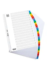 Przek�adki kartonowe oxford a4 mylar numeryczne 1-31