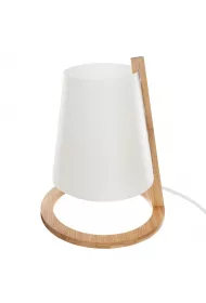 Atmosphera Bambusowa lampka nocna Pita 26,5 cm