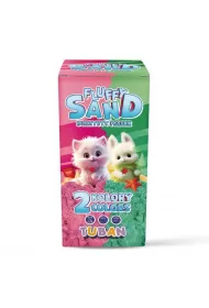 Fluffy Sand 2x70g r�owy/zielony Tuban