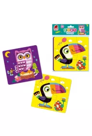 Puzzle piankowe 2w1. Ptaki Roter Kafer