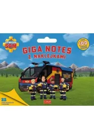 Stra�ak Sam. Giga notes z naklejkami