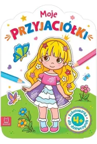 Kolorowanka dla dziewczynek. Moje przyjaci�ki