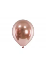 PartyDeco Balony Glossy r�owe z�oto 10 szt.