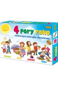 4 pory roku. Edukacyjna loteryjka obrazkowa Adamigo