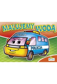 Kolorowanka. Malujemy wod� zestaw Dziewcz�co-ch�opi�cy - Policja (A4, 8 str.) Malowanka wodna