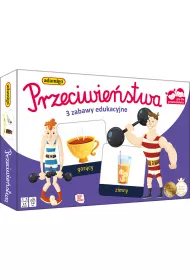 Przeciwiestwa. 3 zabawy edukacyjne Adamigo