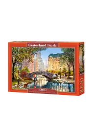 Puzzle 1000 el. Wieczorny spacer po Central Parku Castorland