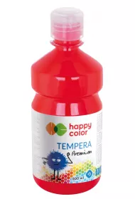 Happy Color Farba tempera Premium czerwona 500 ml