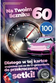 Yeku 230 Karnet JCX Prawo Jazdy 60 urodziny damskie