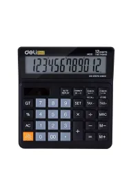 Deli Kalkulator M01120 12-pozycyjny 120 krok�w do sprawdzenia czarny