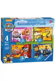 Puzzle 4w1 Psi Patrol Pojazdy Ravensburger