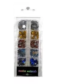 Galeria Hobby P�pere�ki 4 mm, 12 kolor�w