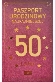 Yeku Karnet Urodzinowy 50 JCX-040
