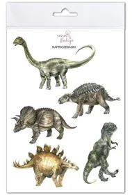 Mama Maluje Naprasowanki Dinozaury