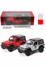 Jeep wrangler policja stra� 1:34 Kinsmart