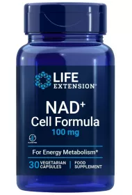 Life Extension NAD+ Cell Formula 100 mg EU Suplement diety 30 kaps.