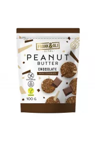 Frank&Oli Mini ciasteczka peanut butter czekoladowe 100 g