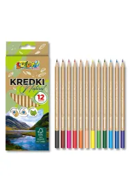 Penmate Kredki Kolori o��wkowe natural 12 szt.