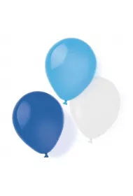 Amscan Balony lateksowe sky blue 25,4cm/10 8 szt.