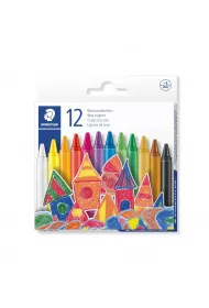 Kredki woskowe Noris 12 kolorw Staedtler
