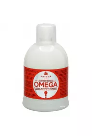 Kallos Omega Rich Regenerating Shampoo With Omega-6 Complex And Macadamia Oil regenerujcy szampon z kompleksem omega-6 i olejem makadamii 1 l