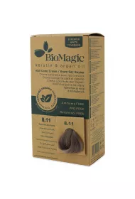 Biomagic Farba do w�os�w intensywny popielaty jasny blond (8.11) 250 g