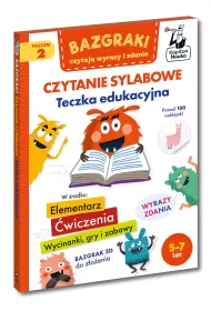 Bazgraki czytaj� wyrazy i zdania. Czytanie sylabowe. Teczka edukacyjna. Kapitan Nauka. Bazgraki