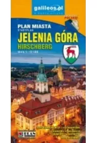 Plan miasta - Jelenia G�ra 1:12 500 w.2023