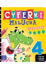 Ucz� si�, koloruj�, naklejam. Cyferki malucha