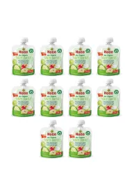 Holle Mus Smaczny ��wik (jab�ko - gruszka - jogurt) od 8 miesi�ca Zestaw 10 x 85 ml Bio